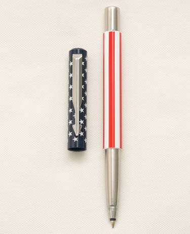 Bút bi nước Parker Vector American Flag Rollerball