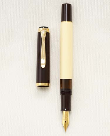 Bút máy Pelikan M200 Cafe Creme Special Edition Steel F