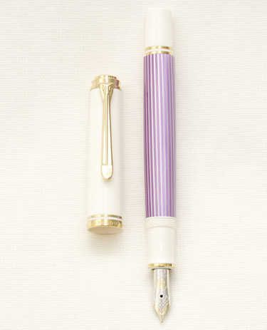 Bút máy Pelikan Souveran M600 Violet White Special Edition 14K EF