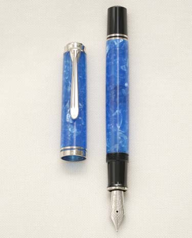 Bút máy Pelikan Souveran M805 Vibrant Blue Special Edition 18K F
