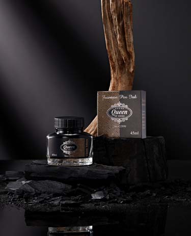Mực bút máy Queen Premium Black Ink 45ml