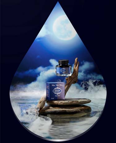 Mực bút máy Queen Premium Blue Ink 45ml