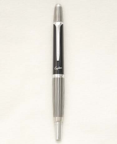 Bút máy Pilot Capless Metal Black Stripe 14K F