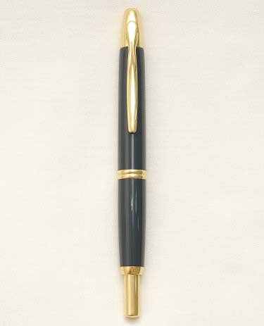 Bút máy Pilot Capless Vanishing Point Grey Gold 18K M
