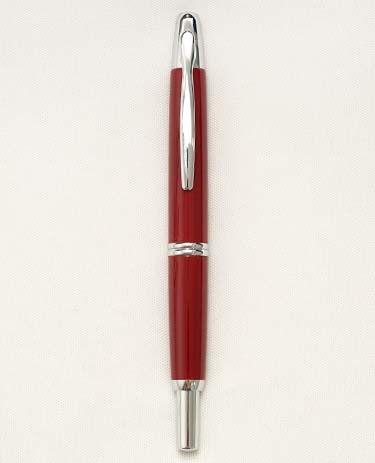 Bút máy Pilot Capless Vanishing Point Deep Red Steel F