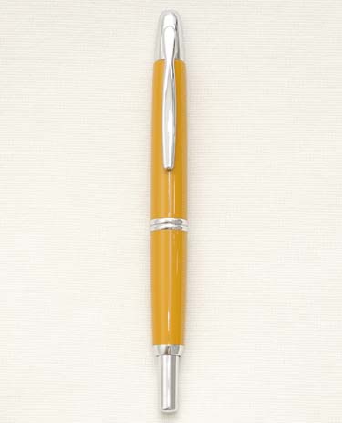 Bút máy Pilot Capless Vanishing Point Deep Yellow Steel M 