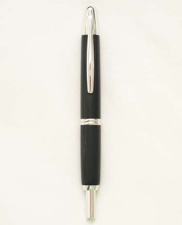 Bút máy Pilot Capless Vanishing Point Wood Black Birch 18K M