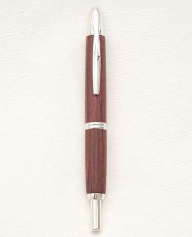 Bút máy Pilot Capless Vanishing Point Wood Red Birch 18K F