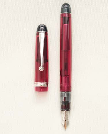 Bút máy Pilot Custom 74 Transparent Wine Red 14K F