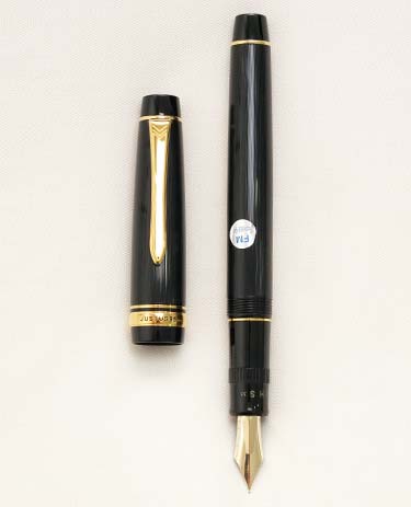 Bút máy Pilot Justus 95 Stripe Black 14K FM