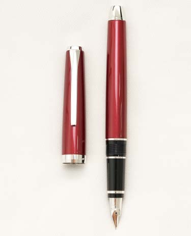 Bút máy Pilot Metal Falcon Burgundy 14K SF