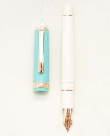 Bút máy Platinum 3776 Century Shape of a Heart Bluebird 14K M