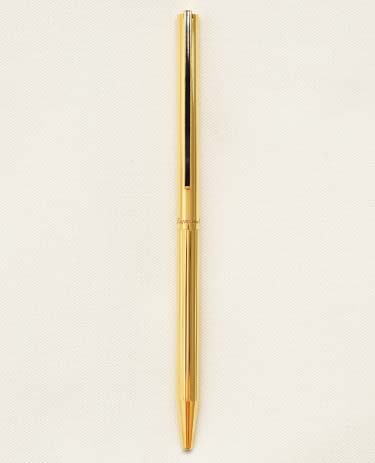 Bút bi S.T. Dupont Classic Vermeil Sterling Silver Ballpoint Pen
