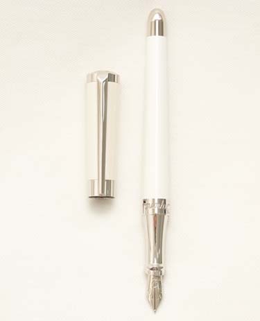 Bút máy S.T. Dupont Liberte White Pearl Lacquer 14K M 