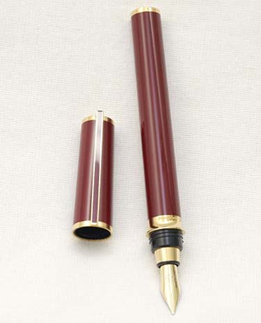 Bút máy S.T. Dupont Montparnasse Chairman Grenate Urushi Lacquer 18K F 