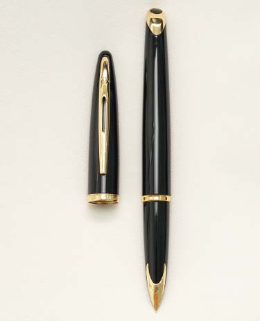 Bút máy Waterman Carene Black Lacquer 18K F