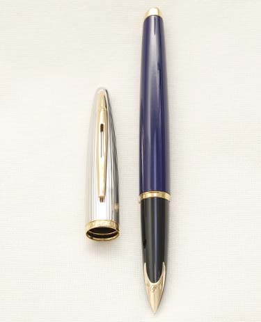 Bút máy Waterman Carene Deluxe Blue 18K M