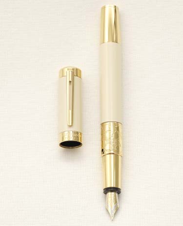Bút máy Waterman Elegance Ivory & Gold GT 18K F