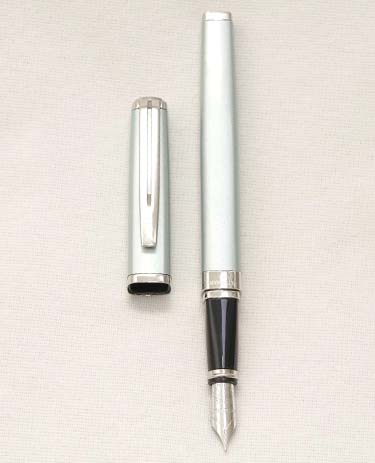 Bút máy Waterman Exception Slim Celadon Silver 18K F