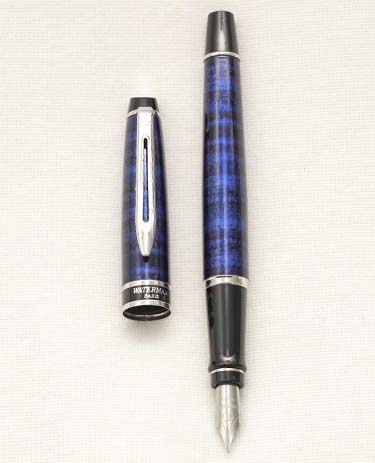 Bút máy Waterman Expert II Dune Blue CT Steel F