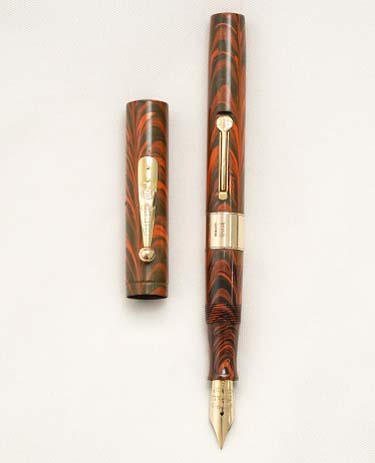 Bút máy Waterman Ideal 55 Red Ripple Woodgrain 18K F 
