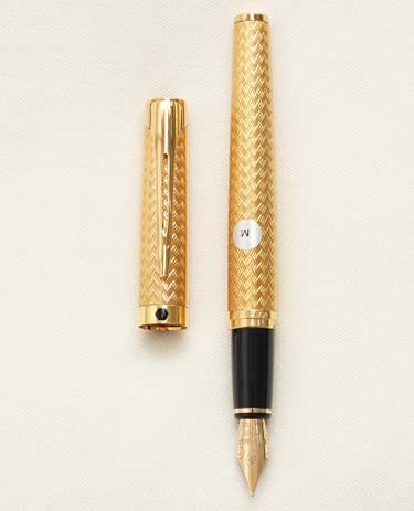 Bút máy Waterman L'Etalon Gold Plated 18K M