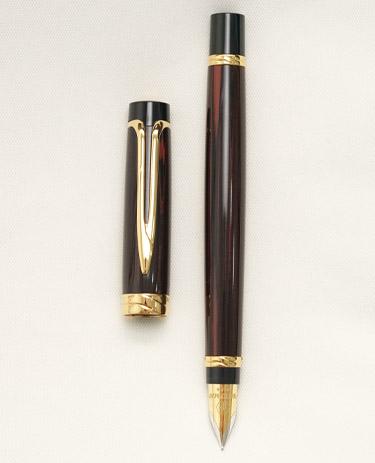 Bút máy Waterman Liaison Dark Brown Ebonite 18K F