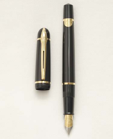 Bút máy Waterman Phileas Green Black GT Steel M