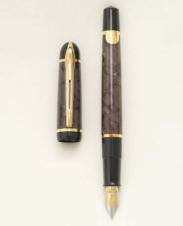 Bút máy Waterman Phileas Green Marble Steel M