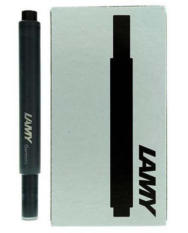 Ống mực bút máy Lamy Ink Cartridge Quink Black (6 pcs)