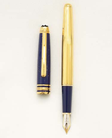 Bút máy Montblanc Meistersrtuck 144 Ramses II Vermeil & Lapis Lazuli 18K F