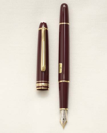 Bút máy Montblanc Meisterstuck 144R Classique Bordeaux 14K F