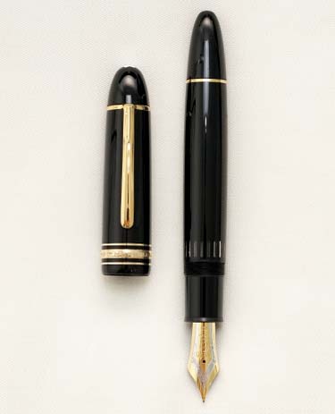 Bút máy Montblanc Meisterstuck 149 Classic Black Resin 18K M
