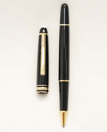 Bút bi nước Montblanc Meisterstuck 163 Classic & Gold Rollerball