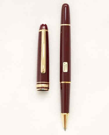 Bút bi nước Montblanc Meisterstuck 163 Classique Burgundy Rollerball Pen