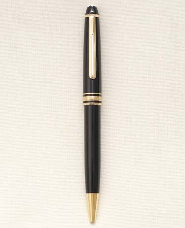 Bút bi Montblanc Meisterstuck 164 Classic Black Resin Ballpoint Pen
