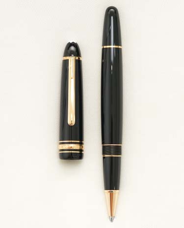 Bút bi nước Montblanc Meisterstuck Legrand Black Resin Rollerball