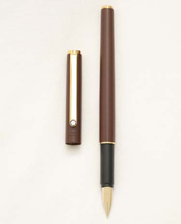 Bút máy Montblanc Noblesse Slimline Matte Brown Steel F