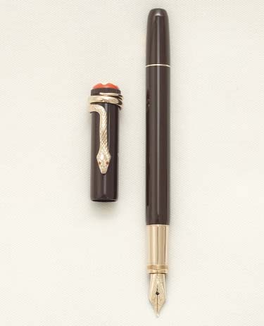 Bút máy Montblanc Rouge et Noir Tropic Brown Special Edition 14K M
