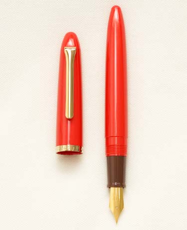 Set bút máy Ca.Crea Premium Cross × Sailor Profit Junior Limited Edition Red Ink Set