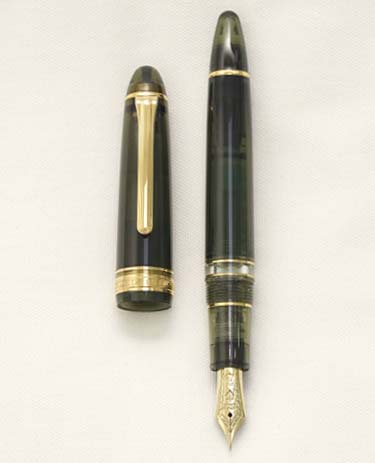 Bút máy Sailor Wancher 1911 Large Realo Demonstrator Dark Green Limited Edition 21K H-F