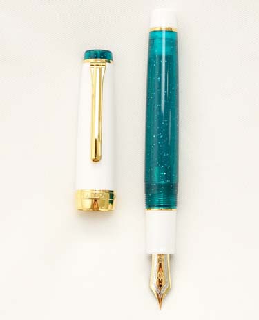 Bút máy Sailor x Wancher Pro Gear Shamrock Green 21K F