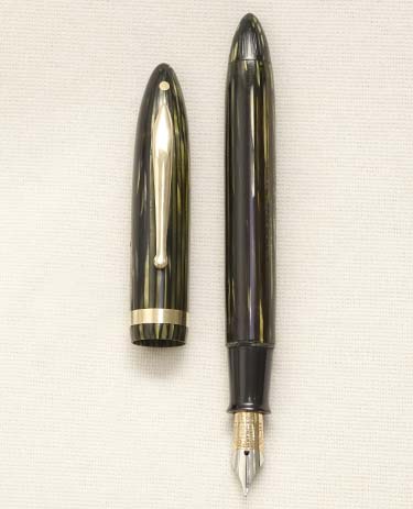 Bút máy Sheaffer Balance Premier Carmine Celluloid Vacuum Filler 14K F 