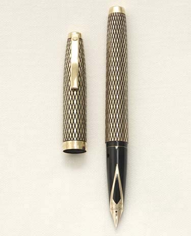 Bút máy Sheaffer Imperial Sovereign Gold Fill Diamond Design 14K B