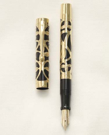 Bút máy Sheaffer Nostalgia Sterling Silver Vermeil Floral Filigree 14K F 