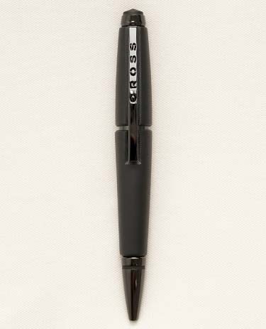 Bút bi nước Cross Edge Matte Black Rollerball Pen